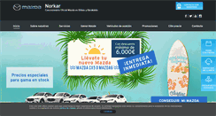 Desktop Screenshot of mazdanorkar.com